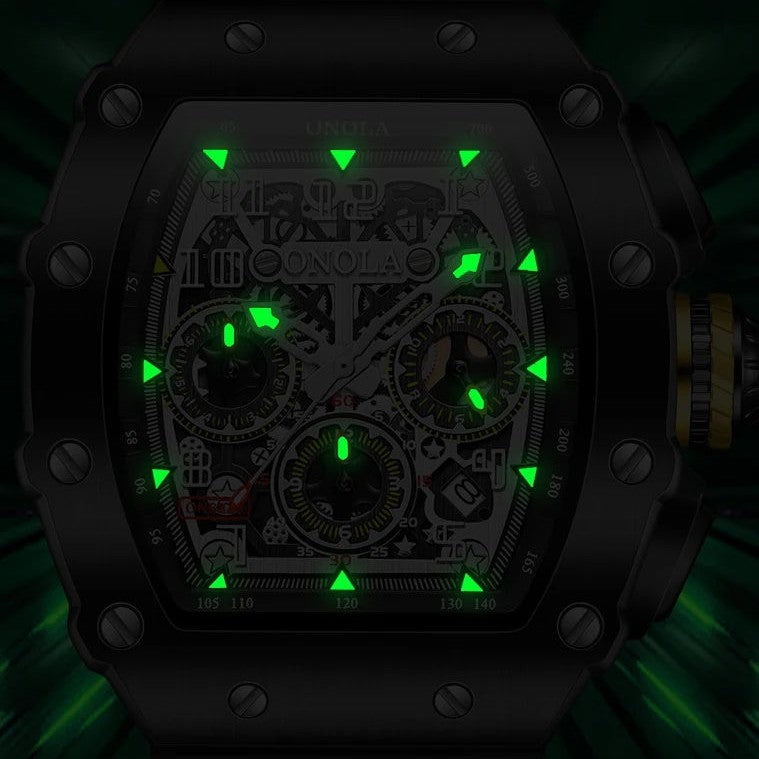 ONOLA Grande Prix Shanghai AUTOMATIC Chronograph Watch image 2