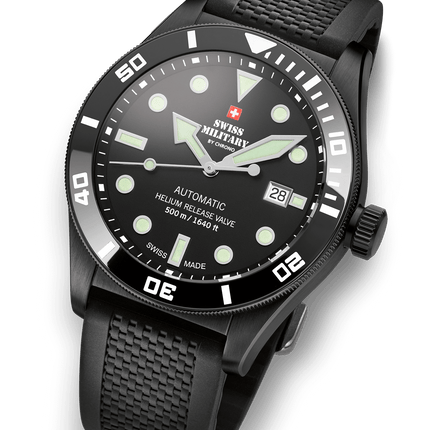Swiss Military SMA34075.05 – Swiss Made Automatic Dive Watch 500M image 3