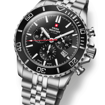 Swiss Military SM34103.01 – Swiss Sports Chronograph Watch image 2
