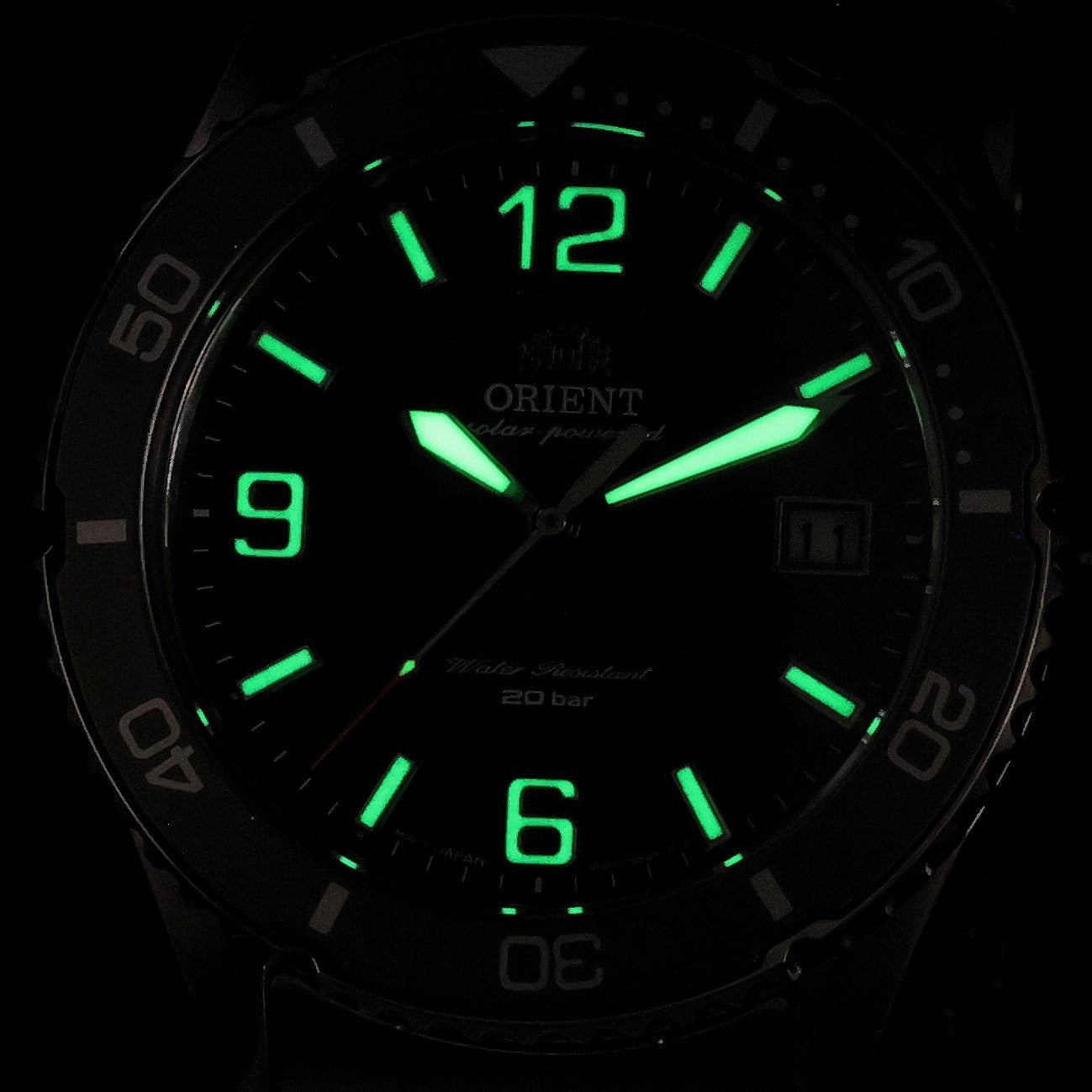 ORIENT Solar Mako Diver 40mm Watch RA-WJ0002L10B image 4