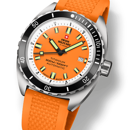 Swiss Military SMA34100.10 – Titanium 300 Lightweight Outdoor Watch image 1
