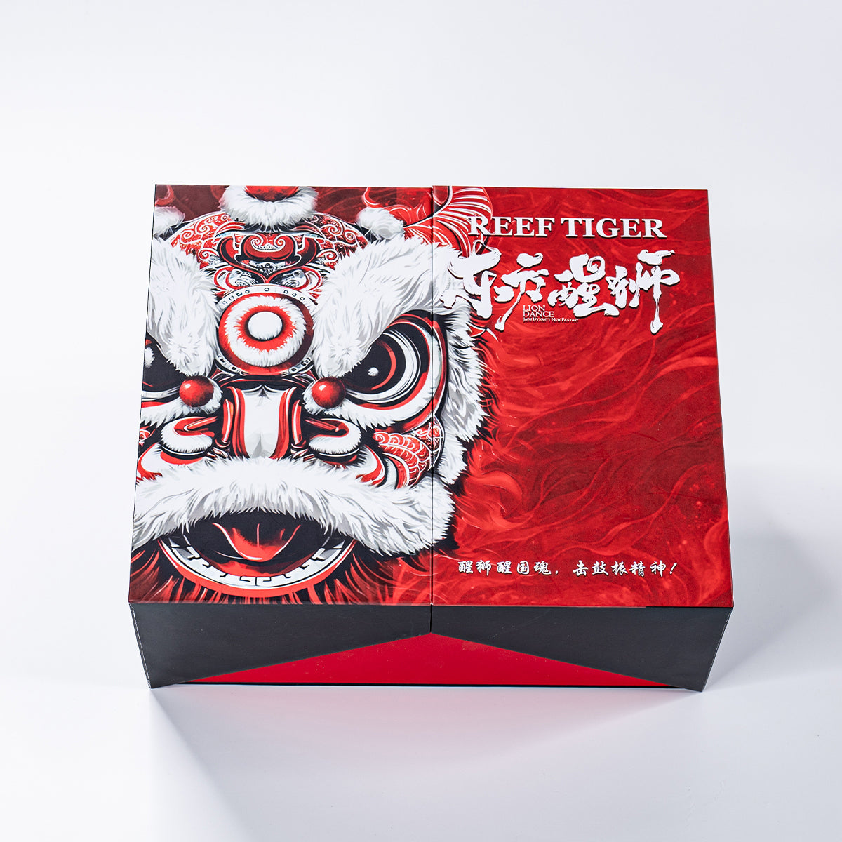 Reef Tiger RGA3009 Chinese Lion Dance Watch Packing Gift Box image 2
