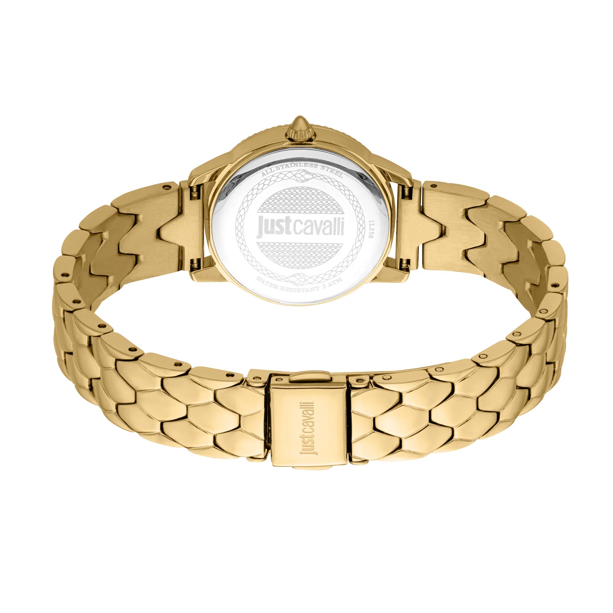 Just Cavalli Glam Chic Daydreamer Yellow Gold Silver image 1