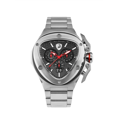 TONINO LAMBORGHINI Spyder X Steel Watch Silver / Black