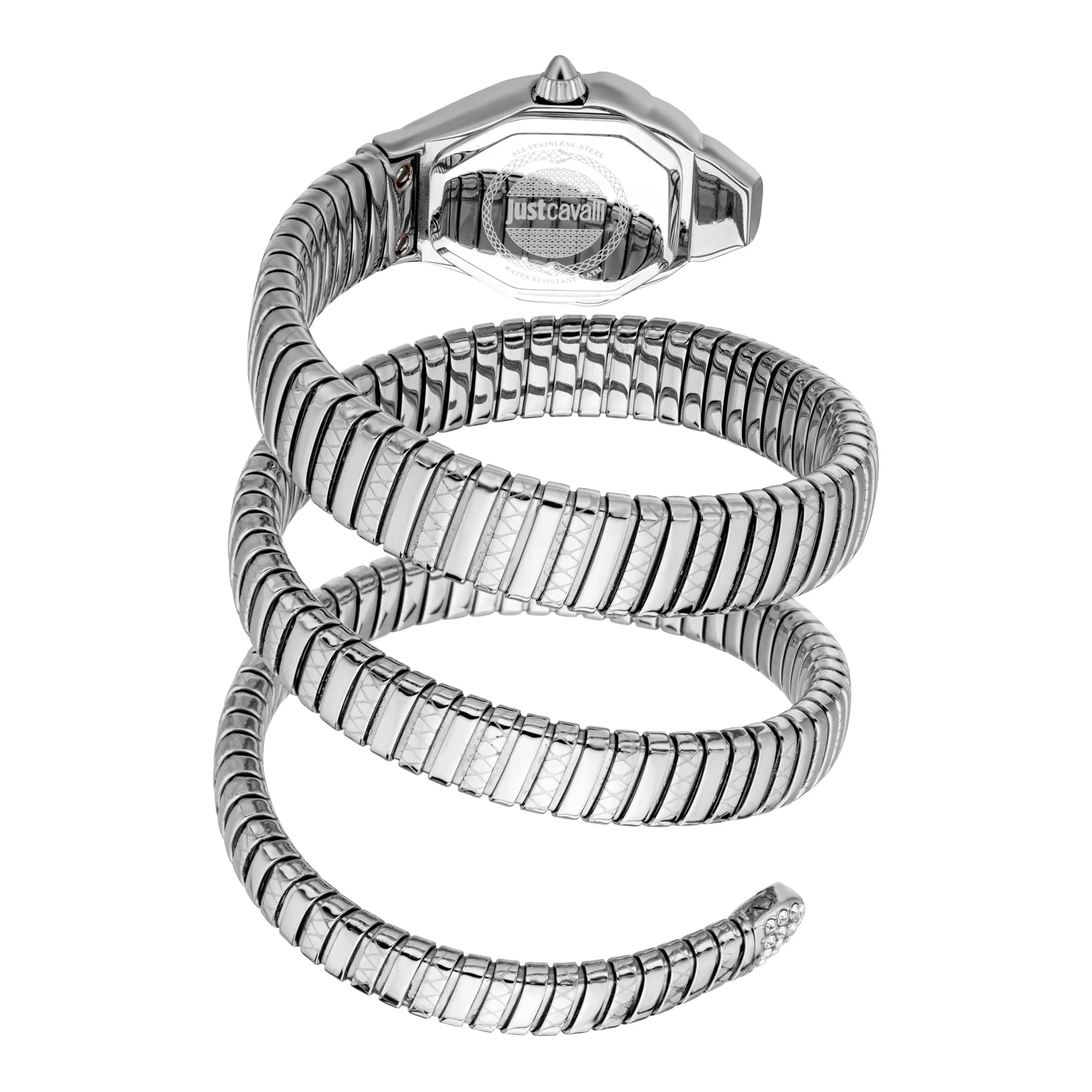 Just Cavalli Signature Snake Ambra Silver image 1