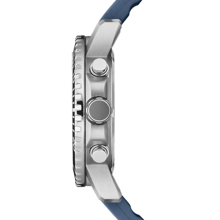 Swiss Military Solar Chronograph – Blue, Rubber | SMS34113.03 image 2