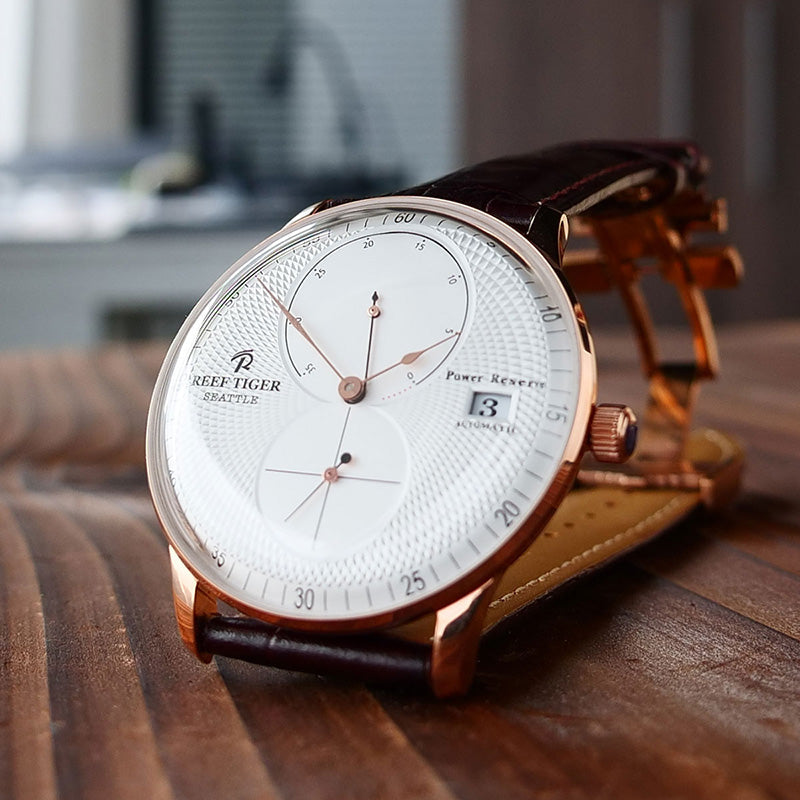 Reef Tiger Men's Seattle Navy 1 Series Automatic Watch image 5