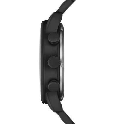 Swiss Military Minimalist Chronograph Watch – Black Steel | SM34114.07 image 1