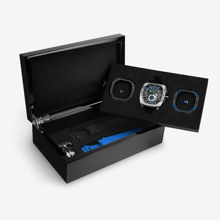 TSAR BOMBA Dark Matter 2 Carbon Fiber -Interchangeable Automatic Watch
