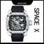 NORTH EDGE Tactical Space-X Automatic Watch Silver / Black