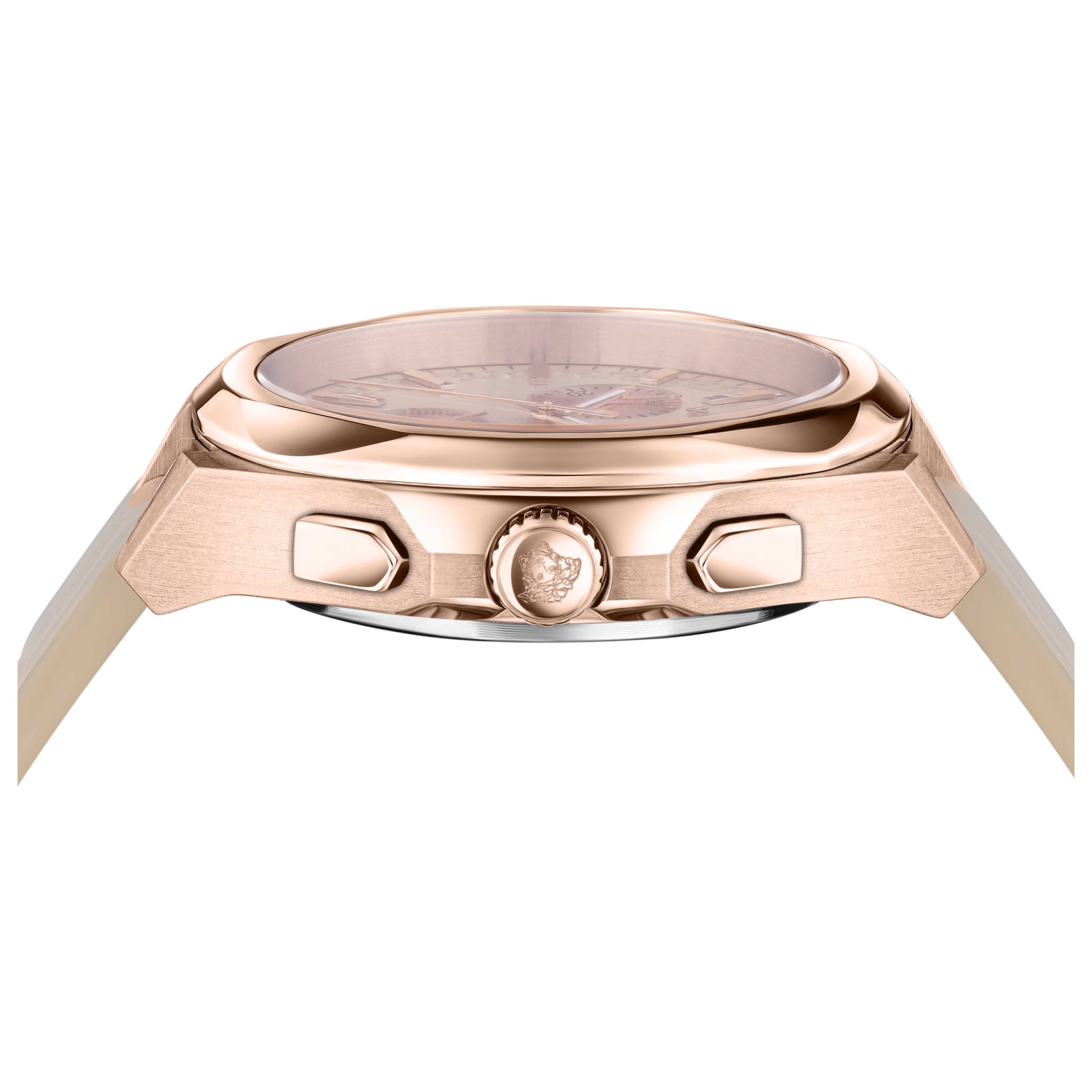 Versace Women's Chrono Lady 40mm Rose Gold Watch image 2
