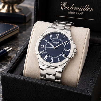 **EICHMULLER** since 1950 Germany Men's Elitist Classic Lotus Watch