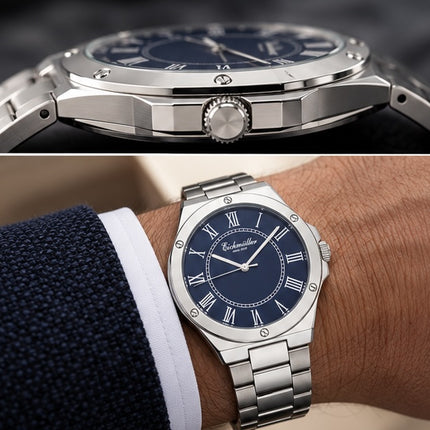 **EICHMULLER** since 1950 Germany Men's Elitist Classic Lotus Watch