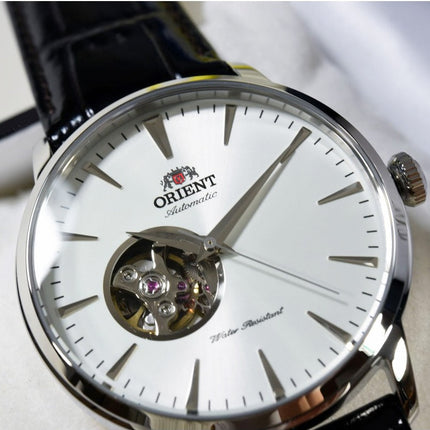 ORIENT Men's Automatic Classic Open Heart Watch AG02005W image 2