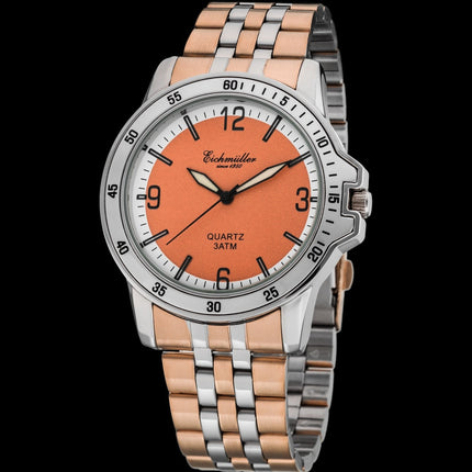 **EICHMULLER** since 1950 Germany Men's Classic Lotus Watch Orange