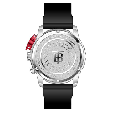 THUNDERBIRDS Aircraft Ejector Tachy Chronograph Silicone Strap Watch image 2