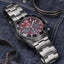ORIENT Men's Solar Sports Diver Chronograph Watch RA-TX0207R10B image 1