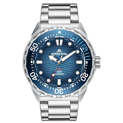 NORTH EDGE Tactical TRITON Solar 300m Waterproof Diving Watch