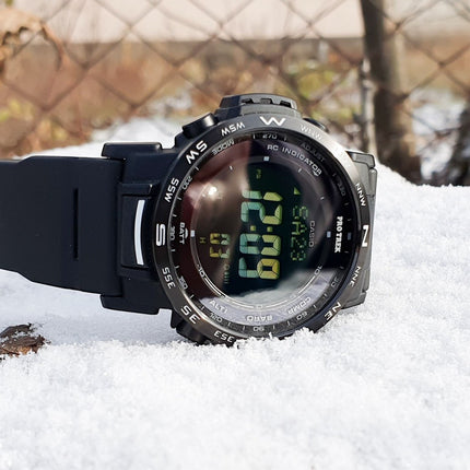 CASIO Men's Pro Trek Tough Solar Triple Sensor Watch PRW-35Y-1BER image 1