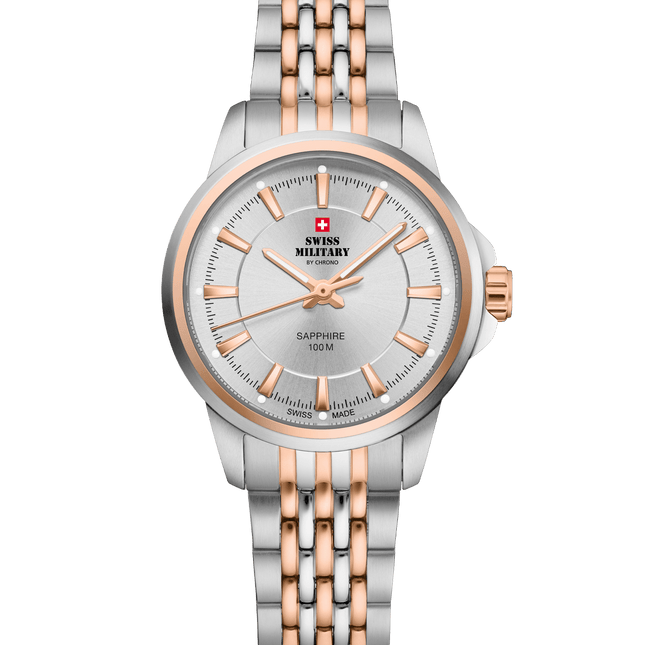 Swiss Military SM34105.07 – Classic Steel Watch for Women image 0