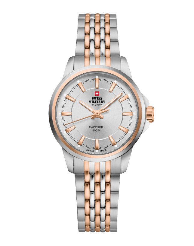 Swiss Military SM34105.07 – Classic Steel Watch for Women image 0