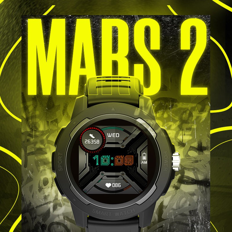 NORTH EDGE Tactical Mars 2 Smart Watch Red image 2