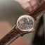 THOMAS EARNSHAW BAUER MECHANICAL SKELETON PINK GOLD