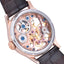 THOMAS EARNSHAW BAUER MECHANICAL SKELETON PINK GOLD