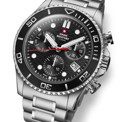 Swiss Military SM34101.01 – Military XL Chronograph Watch image 1