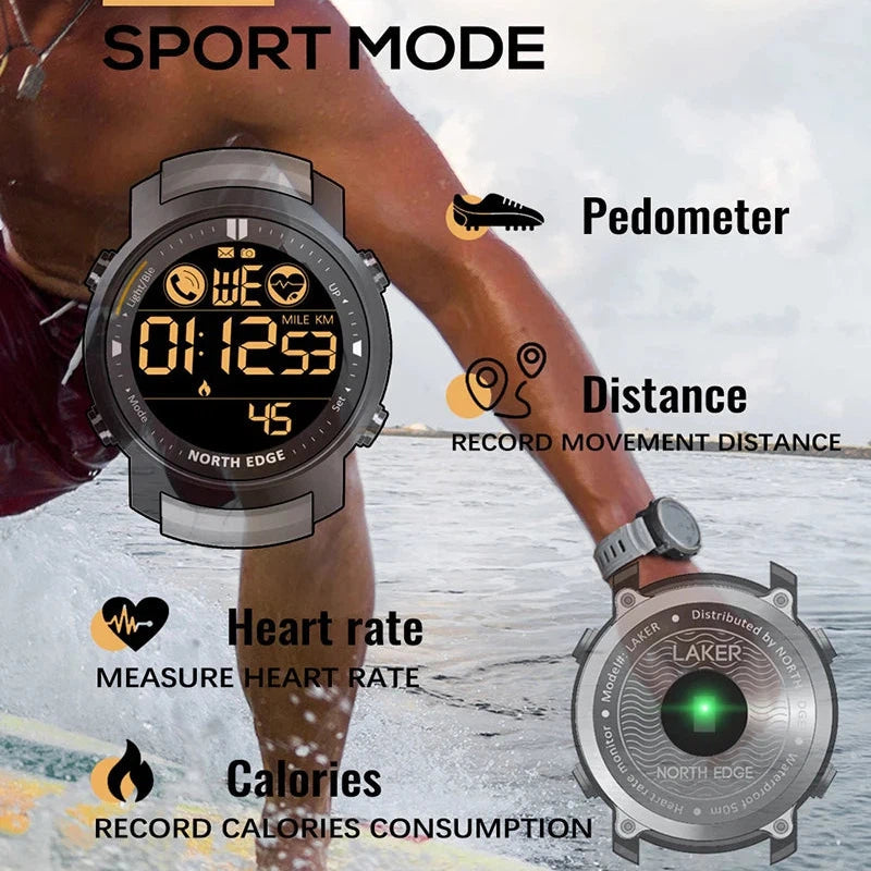NORTH EDGE Tactical Laker Smart Watch image 9