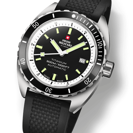 Swiss Military SMA34100.07 – Titanium 300 Lightweight Outdoor Watch image 1