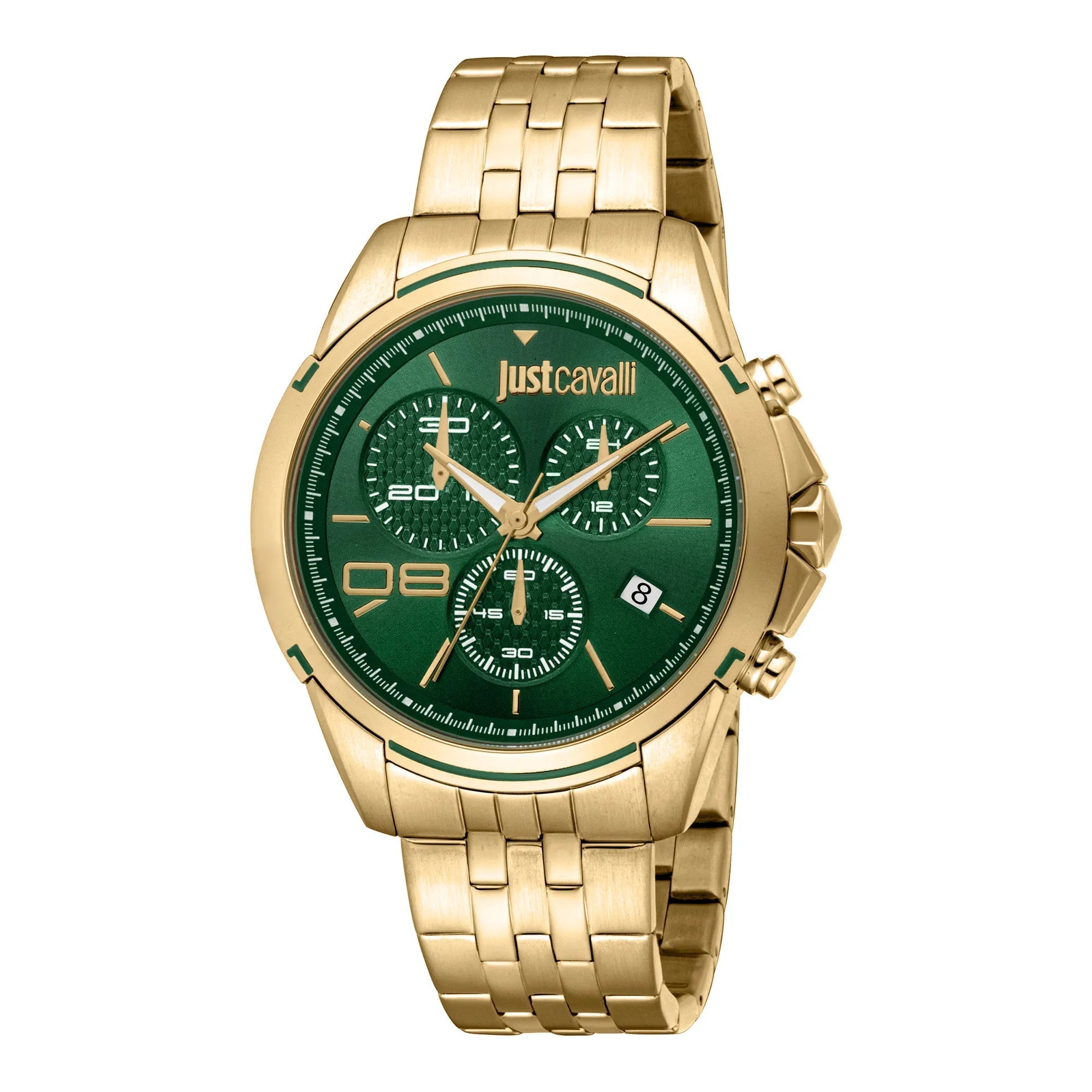 Just Cavalli Yellow Gold Bottle Green image 0