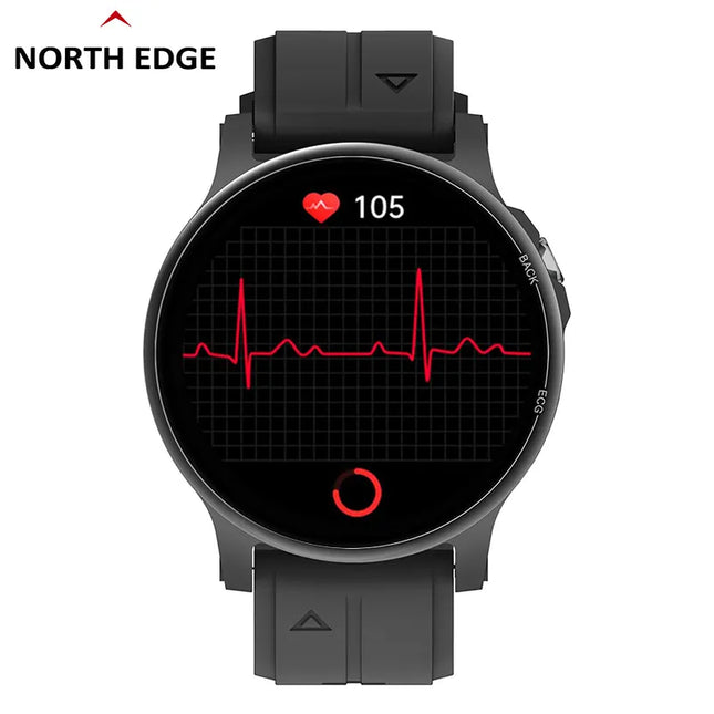 NORTH EDGE Ultima Bluetooth ECG Glucose Smart Watch