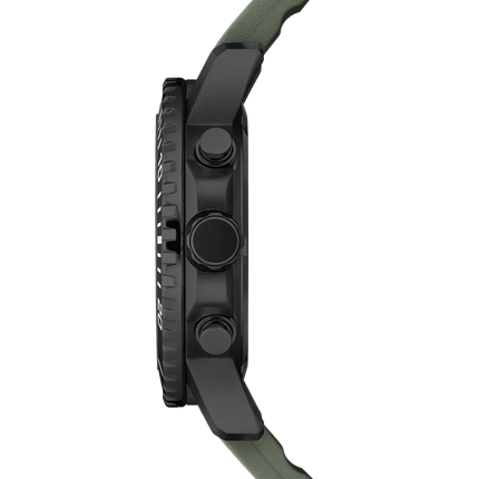 Swiss Military Solar Chronograph – Green, PVD, Rubber | SMS34113.06 image 2
