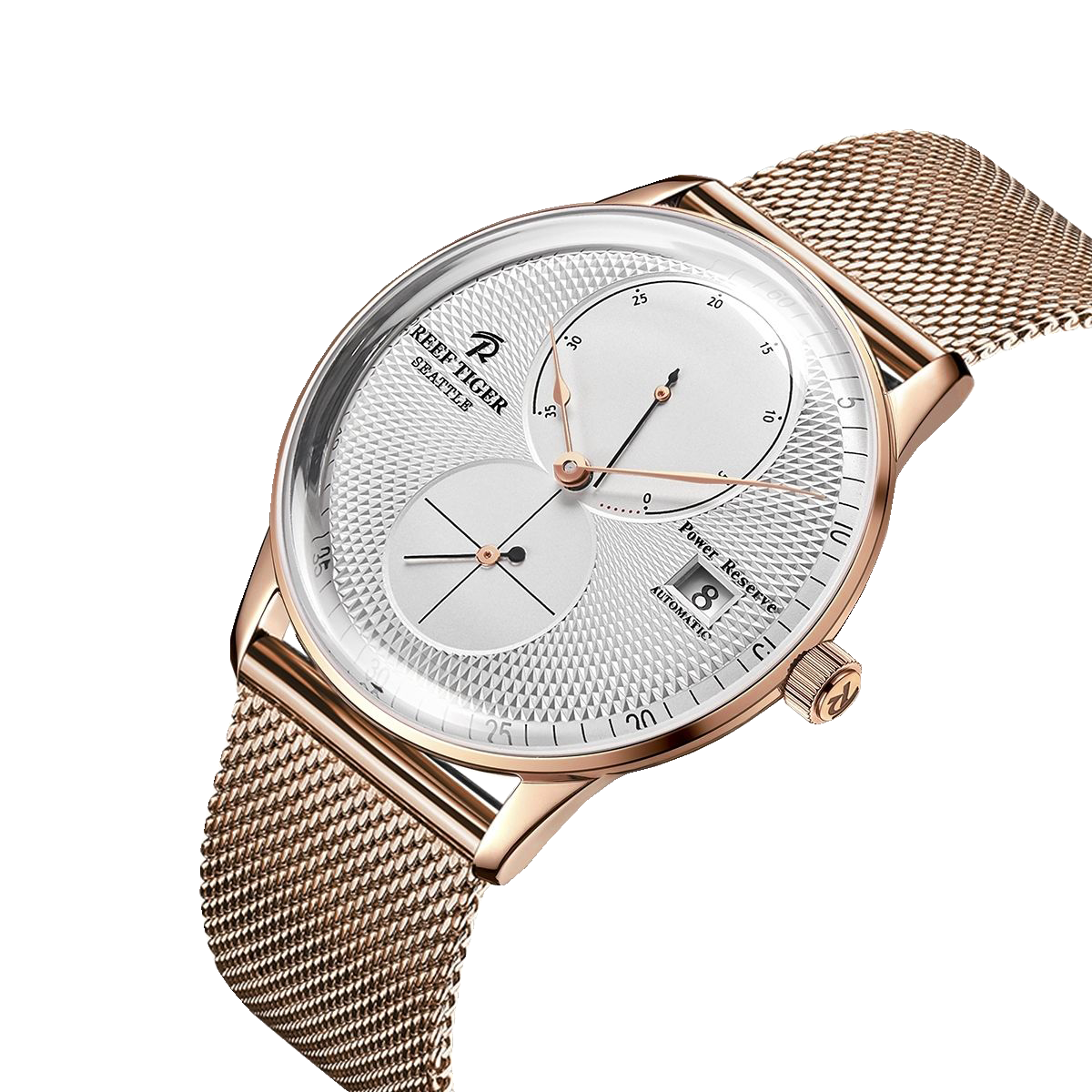 Reef Tiger Men's Seattle Navy 1 Series Automatic Watch image 8