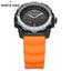 NORTH EDGE Tactical Evoque 2 Solar Drive Watch Orange