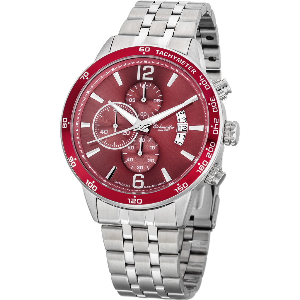 EICHMULLER since 1950 Classic Eichmüller Chrono Red Watch image 0