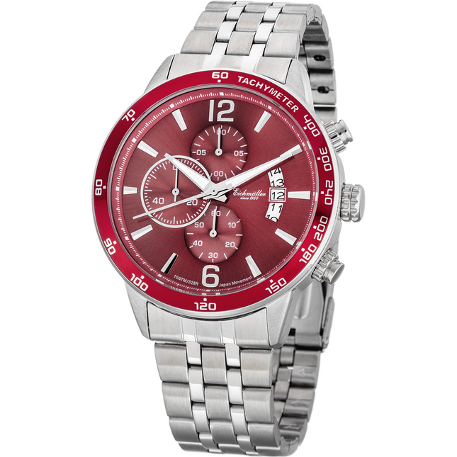 EICHMULLER since 1950 Classic Eichmüller Chrono Red Watch image 0