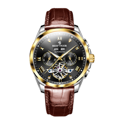 Reef Tiger Men's Classic Motion Day Date Automatic Watch RGA8235 image 6