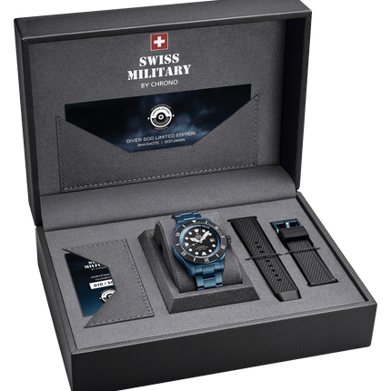 Swiss Military DIVER 500 Limited Edition – Automatic Dive Watch | SMA34075.10 image 8