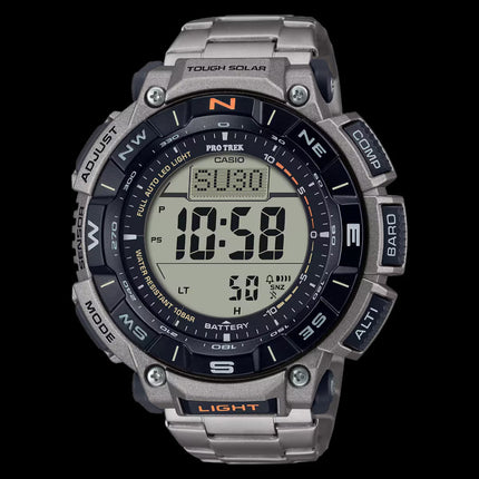 CASIO Men's Protrek Solar TITANIUM Watch PRG-340T-7ER image 4