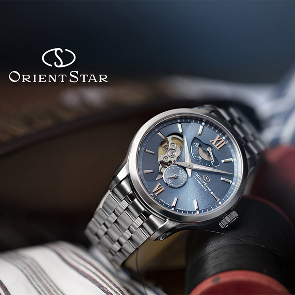 ORIENT STAR Layered Skeleton Automatic Power Reserve Watch RE-AV0B08L image 1