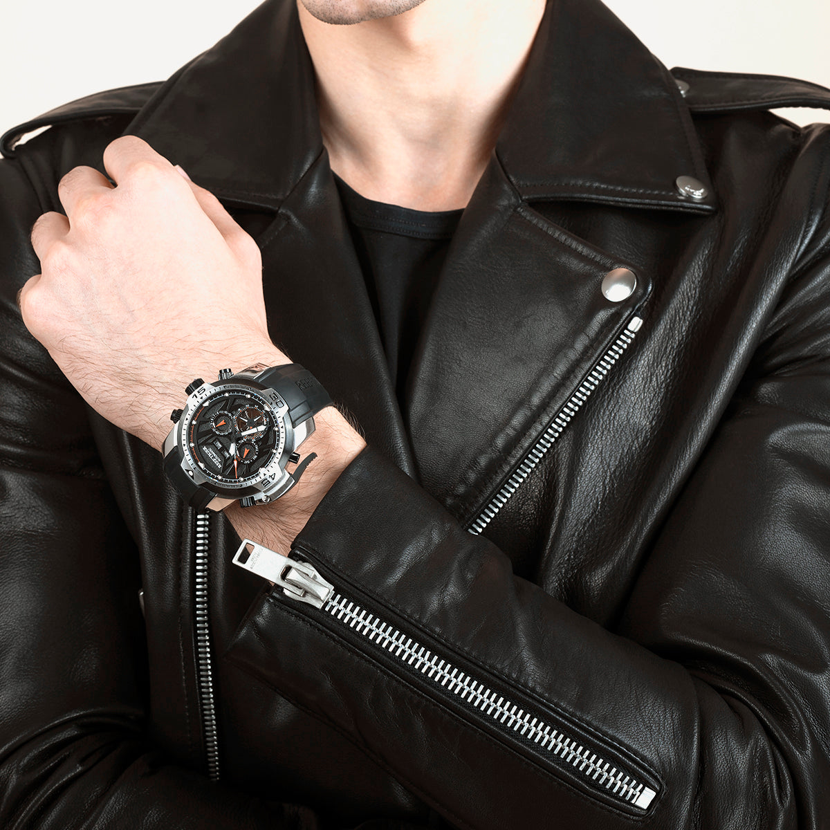 Reef Tiger Men's Aurora Transformers Skeleton Automatic Mechanical Watch image 2