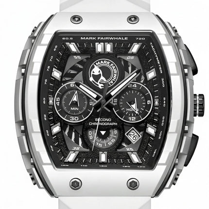 Mark Fairwhale FW-5670 BOLTRON - Men’s Bold Design Chronograph Sport Quartz Watch