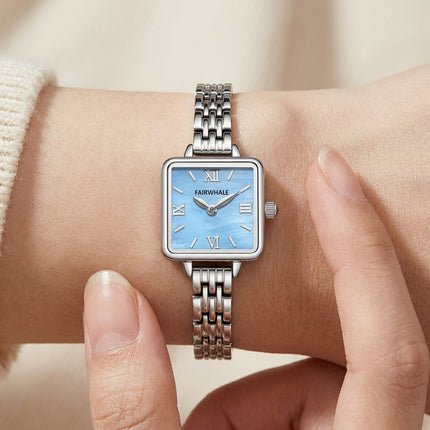 Mark Fairwhale Lady FW-3510 ELEGARIX - Square Wrist Streamer Elegant Watch