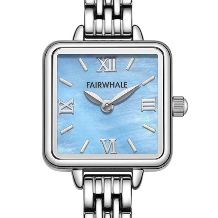 Mark Fairwhale Lady FW-3510 ELEGARIX - Square Wrist Streamer Elegant Watch