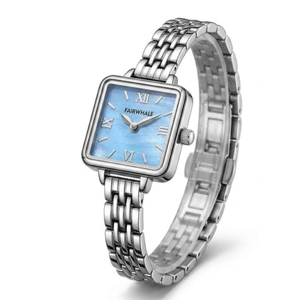 Mark Fairwhale Lady FW-3510 ELEGARIX - Square Wrist Streamer Elegant Watch