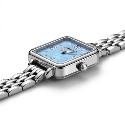 Mark Fairwhale Lady FW-3510 ELEGARIX - Square Wrist Streamer Elegant Watch