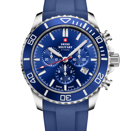Swiss Military SM34103.08 – Swiss Sports Chronograph Watch image 0