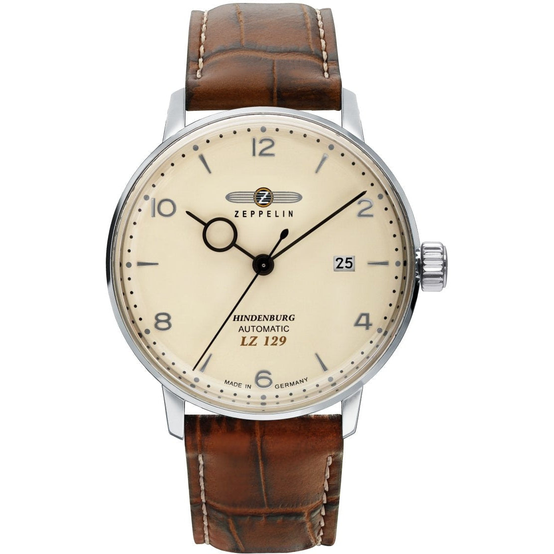 ZEPPELIN Hindenburg AUTOMATIC LZ129 Classic Silver / Beige 80625 Watch image 0